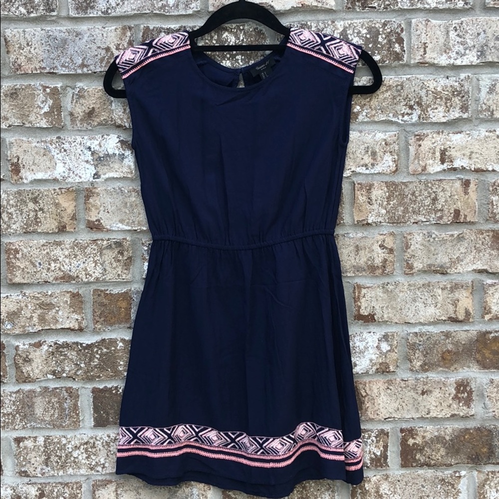 Forever 21 girls blue dress
